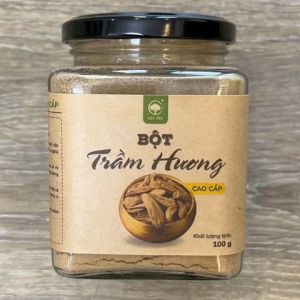 💫 Bột Trầm Hương Nguyên Chất Mộc Lâm 100g Xông Nhà Mới Tẩy Uế Văn Phòng Thanh Lọc Không Khí