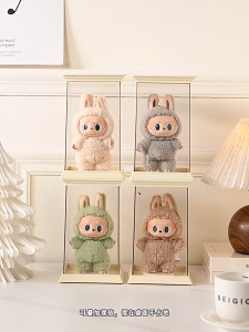 Blind box storage display rack figurine transparent dustproof display box