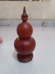 bình hồ lô gỗ hương Cao 33cm x14cm