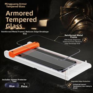 YOULANG | 3D Curved Metal Edge AR Anti-reflection Ultra HD Anti-burst Full Screen Protector