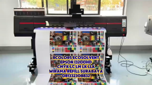 Ecsoolvent 1.8m Single Head 1H Epson i3200 HD 8 Warna