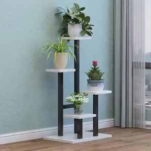 MEIANVU 4 Tier Indoor Metal Flower Shelf: A Plant Lover's Dream