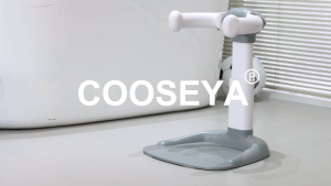 Baby Standing bath Shower 4 in 1 Baby Bath Stand with Anti-Slip Base for Ages 3 to 6-Safety Bathtime Helper for Toddler