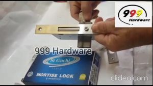 999 ST GUCHI SGML 181 DOOR LOCK MORTISE LOCK 两开虎牙锁 / DOUBLE HOOK & 2 SIDE KEY CYLINDER / GRILL LOCK