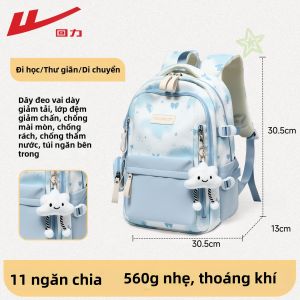 Warrior | Balo Học Sinh Cho Bé Gái Dung Lượng Lớn Thời Trang