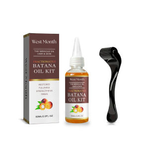 West Month Batana Oil Kit: Mild Non-Sticky Hair Thickening & Prevent Hair Dropping