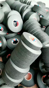 CiCi เทปพันสายไฟ เทปพันสายไฟ เทปเทปผ้าพันสายไฟรถยนต์ สีดำ ใช้งานง่าย เทปผ้ากาว พันสายไฟทนความร้อน คุณภาพสูงสำหรับรถยนต์