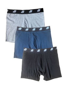 กางเกงบ็อกเซอร์ชายผ้าฝ้ายแท้ระบายอากาศได้ดี ดูดซับเหงื่อ ป้องกันแบคทีเรีย ป้องกันการสึกหรอ ความยาวปกติ ชุดชั้นในกีฬา