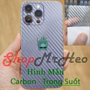 Dán Skin Full Lưng & Viền Oppo Find X9 Pro | Oppo Find X9 - FindX9 (Nhám Carbon Da Kim Tuyến)