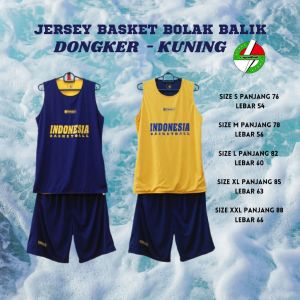 JERSEY BASKET BOLAK-BALIK REVERSIBLE TRAINING INDONESIA