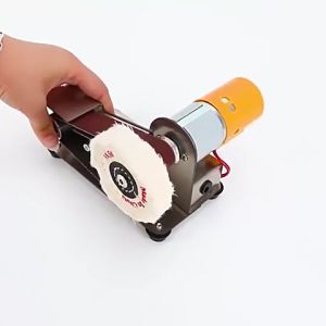 Angle Grinder Grinding Machine Belt Grinder Mini Belt Sander DIY Polishing Grinding Machine Cutter Edges Sharpener