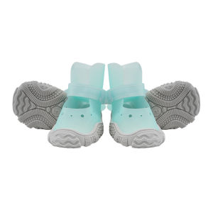 HamshMoc Breathable Dog Shoes Comfort Puppy Boots Anti Slip Lightweight For Pet Dogs Walking Outdoor Paw Protectors 4pcs