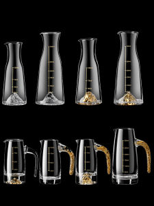 BANGBEBE | Luxury Crystal Gold Leaf Creative Decanter