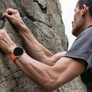 สาย20มม. สำหรับนาฬิกา Samsung Galaxy 7/6 Classic/6/5 Pro/5/4 Classic/4/Actice 2 Men Amazfit แถบผ้าไนลอนกีฬากลางแจ้งสายรัดกลางแจ้ง22มม. นาฬิกา Huawei GT 4 Pro 48มม./4/3/2 46มม.