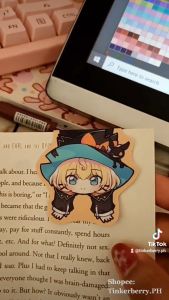 ETHYRIA Nijisanji EN Vtuber-inspired Chibi Magnetic Bookmarks | Millie Parfait Nina Enna