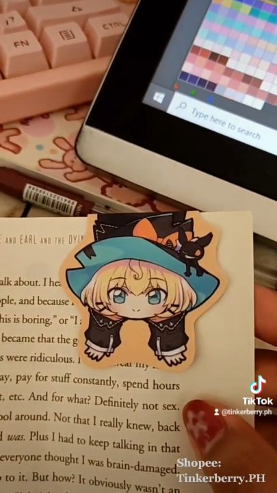 ETHYRIA Nijisanji EN Vtuber-inspired Chibi Magnetic Bookmarks | Millie Parfait Nina Enna