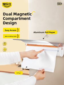 KAULUS | Dual-chamber Magnetic Fridge Wrap Cutter