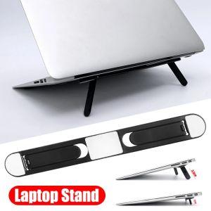 🔥Fast shipping🔥Foldable Laptop Stand Holder for MacBook Pro Air Invisible Notebook Holder Bracket Cooling Stand Universal Adhesive Laptop Stand
