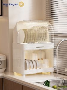 YEYA | Drain Lid Chopstick and Dish Storage Rack
