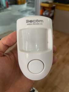 Chuông báo trộm báo khách 2 chế độ âm dùng pin và dùng điện