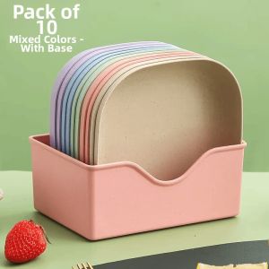 Durable Food-Grade Trash Dish For Tabletop Use