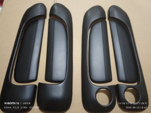 Decorative Matte Black Door Handle Cover Honda City 2003 2004 2005 2006 2007 2008