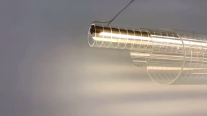 Đèn Treo Trần Linear Ánh Sáng Ấm Thiết Kế Điêu Khắc Cao Cấp
