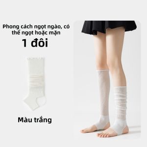 FENGTING | Vớ Phong Cách Ballet Miu Y2K Mỏng Cho Mùa Hè