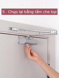 Tay co thủy lực đóng cửa tự động ELEYA dừng 90 độ