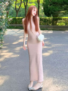 CHANGTONG | Elegant V-Neck Bodycon Dress 2026 Summer