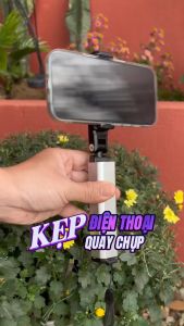 Giá đỡ điện thoại mini gấp gọn đa năng xoay 360 độ - E02