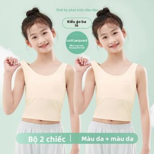 Coco Smart | Áo ngực dây cho bé gái COCO SMART CS3127-31014 Thời kỳ phát triển đầu tiên Quần lót trẻ em Dài vừa Vải tổng hợp