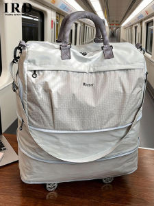 IRD | Lightweight Large-Capacity Foldable Luggage with Swivel Wheels
