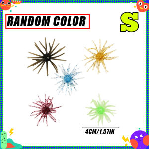 Simulated Sea Urchin Soft Silicone Fishing Lure Artificial Bait Fishing Tackle for Bream Pike Sea Bass Tilapia Mandarin Fish