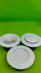 Grill Penutup Inline Air Duct Exhaust Booster Fan Ventilasi Udara 4 In