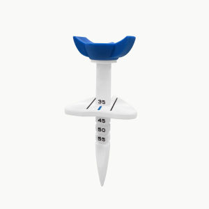 Height Adjustable Golf Tees Professional Reusable Plastic Golf Tee with Aiming Line Alignment Scale for Training Accessories
