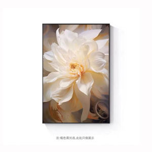 Modern Light Luxury Entrance Painting Fancy Florals Art Mural Minimalist Abstract Living Room Elegant Sofa Hanging Picture