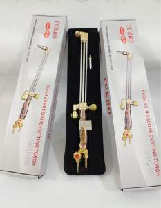 Tay cắt hơi oxy đèn cắt gió đátay cắt rồng tay cắt gió đá chính hãng TURBO loại 3 gióng cắt khỏevết cắt đẹp