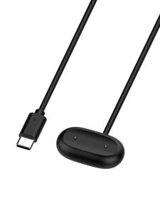 Black Charger Cable for Fitbit Air USB-C Charger for Google Fitbit Air Charging Replacement Charging Cable No Adapter 3.3 ft
