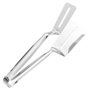 Heat Resistant Stainless Steel Fish Turner Steak Tongs 1PC