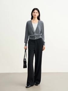 DESIGNICE | Loose High Waist Casual Work Pants
