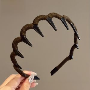 Elegant Womens High Hairline Hairband Facial Wash Special Headband Trendy Hairband Pressed Hair Clip Headwear