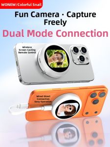 WONEW | Wireless Selfie Shooting & Projection Selfie Stick iPhone Compatibility
