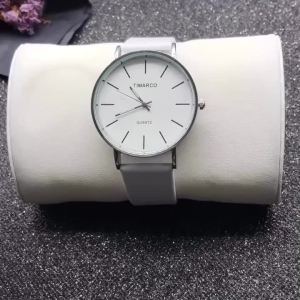 Luxury Women Watches 2025 New Stylish Silver Minimalist Business Ladies Quartz Watch Breathable Leather Steel Clock Reloj Mujer