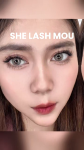 [TANPA LEM] MH05 SHE LASH MOU Bulu Mata Palsu Comic Style-Pure Wild Devil Trilogy Bulu mata Natural Eyelash Extension FREE Tweezer