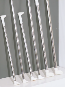 【25% Discount For 2PC】Adjustable Clothes Rack Shower Curtain Rod Extendable Rod Clothes Rail Punch-free Telescopic Rod #016