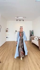 MAHDIYA OUTFIT - GAMIS MAZAYA 1 DRESS - BUSUI NO HIJAB - GAUN PESTA MUSLIMAH ADEM MEWAH