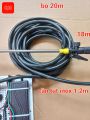 máy tưới cây cảnh mini 12V - bộ 10,15,20m,cần tút inox dài 1.2m. 