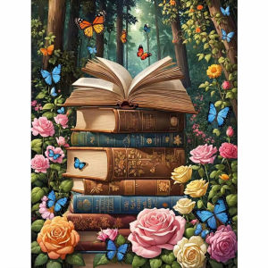 500 1000 1200 2000pcs Jigsaw Puzzle Books Flowers And Butterflies Floral Scene For Adults Family Fun Puzzle Educational Toy Gift