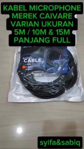 KABEL MIC/KABEL MICROPHONE CABLE MIC 5 10 15 METER KUALITAS BAGUS